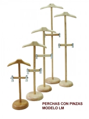 Perchas escaparate