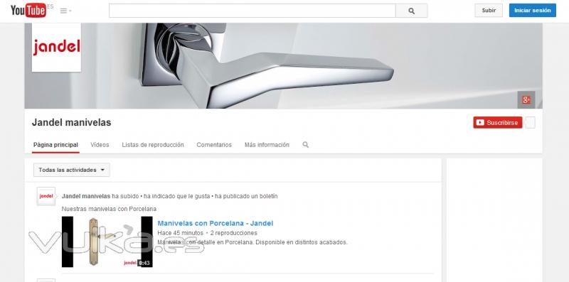 Canal en Youtube de Jandel