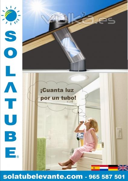 Cuanta Luz por un Tubo!