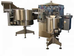 Maquina llenadora y cerradora para productos farmaceuticos