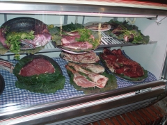 Comida lista para la brasa