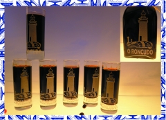 Juego 6 chupitos faro o roncudo