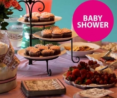 Catering, decoracion, invitaciones para baby shower - eventos mas que un dia