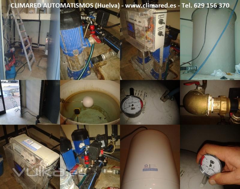 instalacion, reparacion, mantenimiento grupos de presion y bombas de agua en huelva y provincia