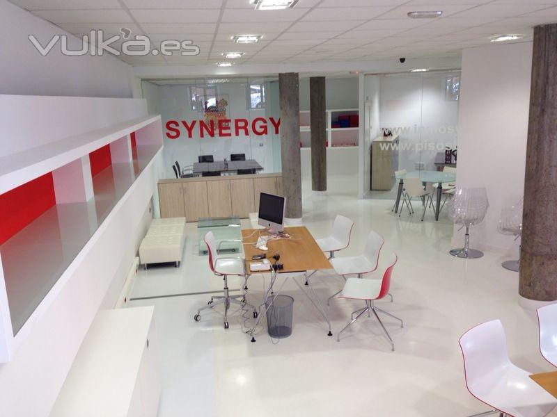 Inmobiliaria Synergy. Detalle Oficina Julio del Campo, 11. 24002-Len