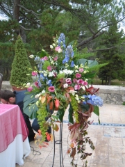 Forja otoñal boda civil - Pétalos Naturales