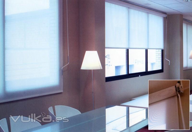 Cortinas y estores para oficinas