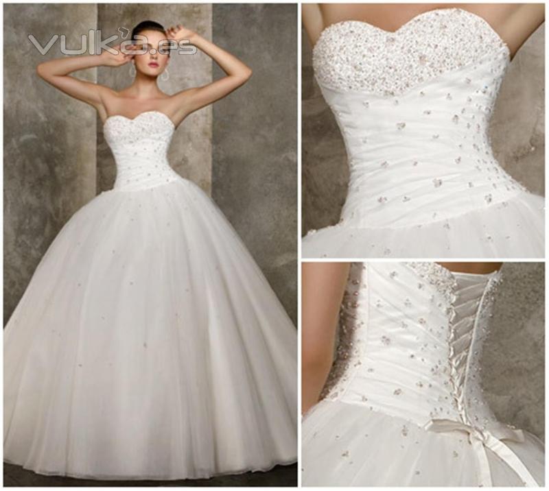 Precioso vestido de novia