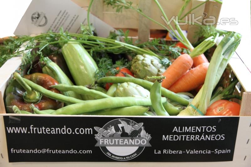 Caja de verdura de temporada