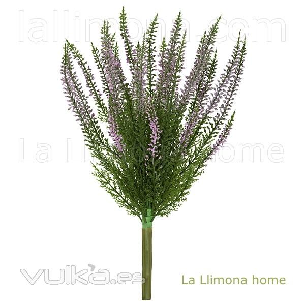 Plantas artificiales con flores. Planta flores erica artificial 30 - La Llimona home