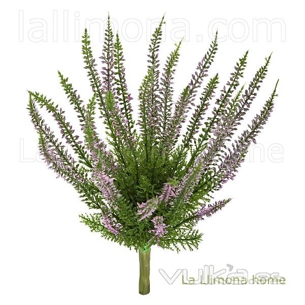 Plantas artificiales con flores. Planta flores erica artificial 30 1 - La Llimona home