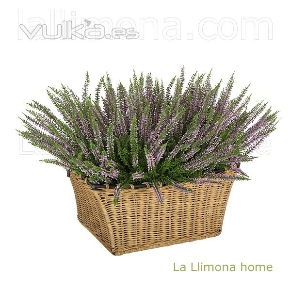 Plantas artificiales con flores. Planta flores erica artificial 30 3 - La Llimona home