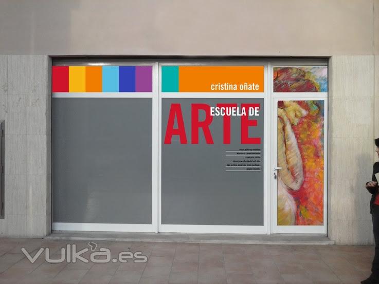 fachada escuela de arte cristina oñate