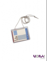 Funda acreditacion con cordon promocional
