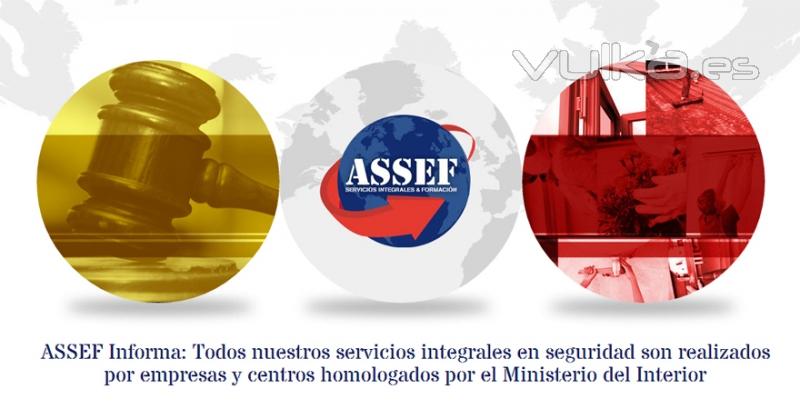 ASSEF, Formacin, Asesora, Servicios Integrales, Seguridad