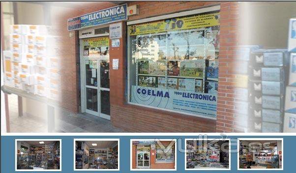 Camaras de vigilancia: Tienda en Madrid Barajas