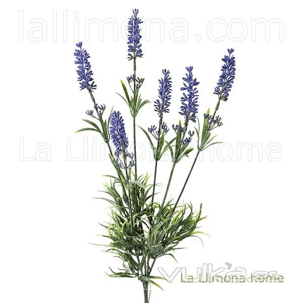 Flores artificiales. Rama flores lavanda artificial 60 - La Llimona home