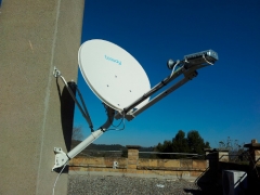 Montaje antena parabólica
