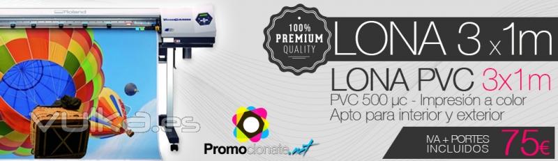 Oferta Lonas PVC - www.promocionate.net