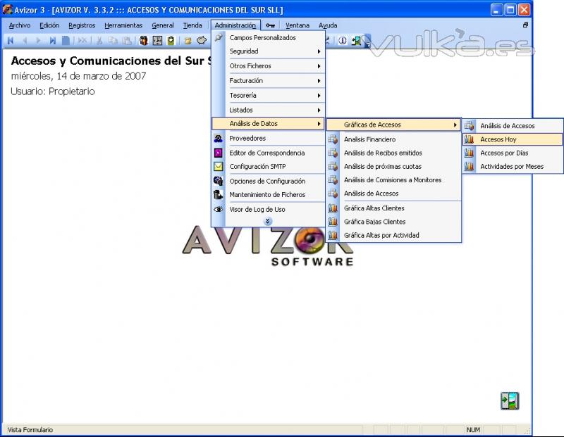 Control de Accesos y Gestión integrada