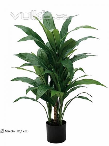 Planta cordyline artificial verde con maceta Oasis Decor