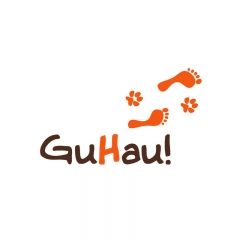 Logotipo guhau! educacin canina y terapia asistida con animales