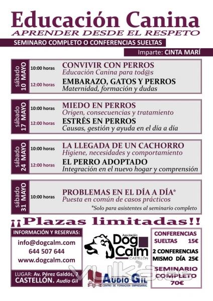 Conferencias sobre educacincanina No te las puedes perder!!