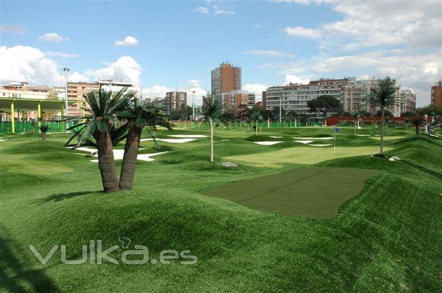 Pitch & Putt de cesped artificial