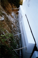 Aislamiento de  50 cm (ano 2004)