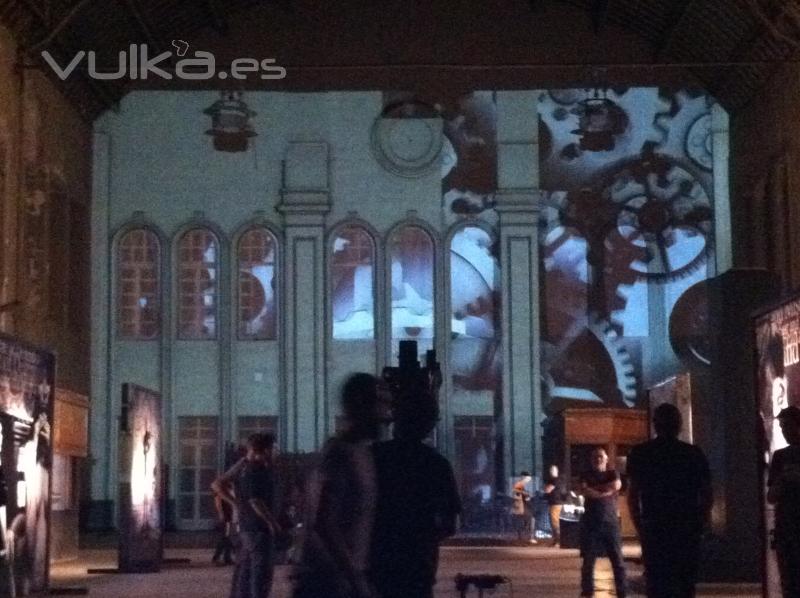 Video Mapping Film Alacrn Enamorado