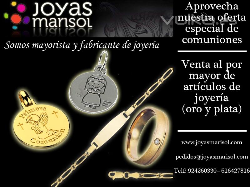 Joyas Marisol Fabricante, mayorista de joyera