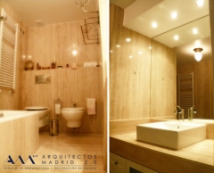 Reforma de vivienda en madrid - arquitectos madrid 20 - proyectos y reformas de banos de diseno