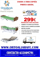 Amlia gama de camas articuladas ortopedicas