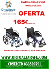 Oferta de sillas de ruedas