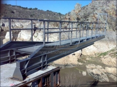 Pasarela metalica