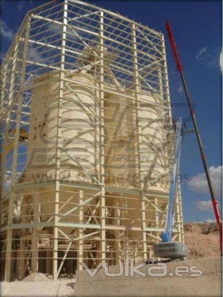Estructura para silos