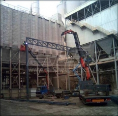 Estructura metalica para fabrica de cemento