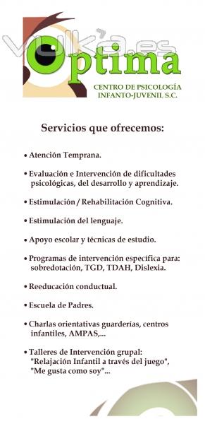 Servicios que ofrecemos