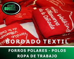 Bordado textil de prendas | the green copy shirt villanueva de la caada madrid