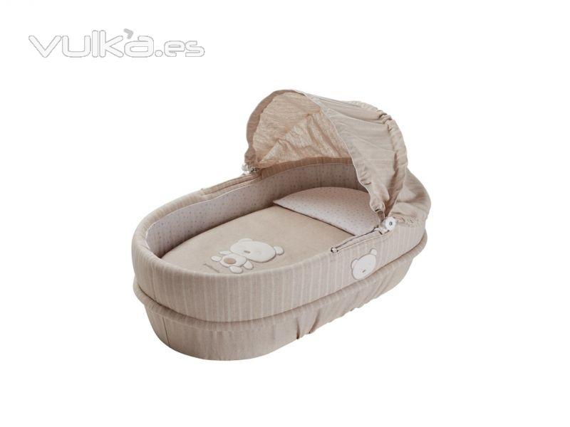 Capazo o cuco para beb Otto beige, de Petit Praia