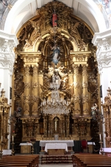 Retablo de churriguera (siglo xvii)