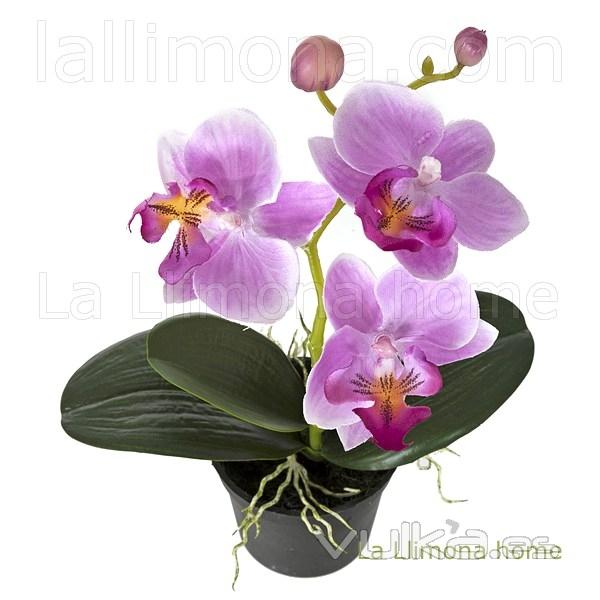 Plantas artificiales con flores. Planta flores orquideas artificiales Z99 1 - La Llimona home