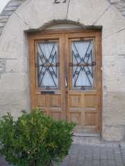 Puerta de entrada existente en casa de labranza (antes)
