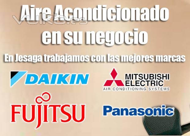 Servicio tcnico de Aire Acondicionado con las mejores marcas del mercado.