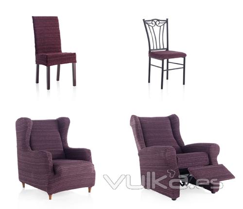 Fundas elásticas para sillones y sillas