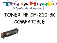 Toner hp compatible cf210 negro laserjet pro 200 color m251n. barcelona, valencia. tintamundo.com