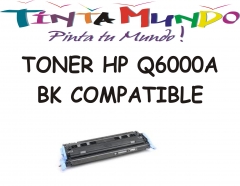 Toner hp q6000a negro compatible impresoras laserjet color. barcelona, valencia. tintamundo.com