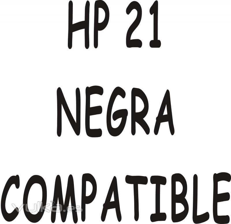 cartucho de tinta hp C9351A 21XL NEGRO RECICLADO IMPRESORAS. barcelona, valencia. tintamundo.com