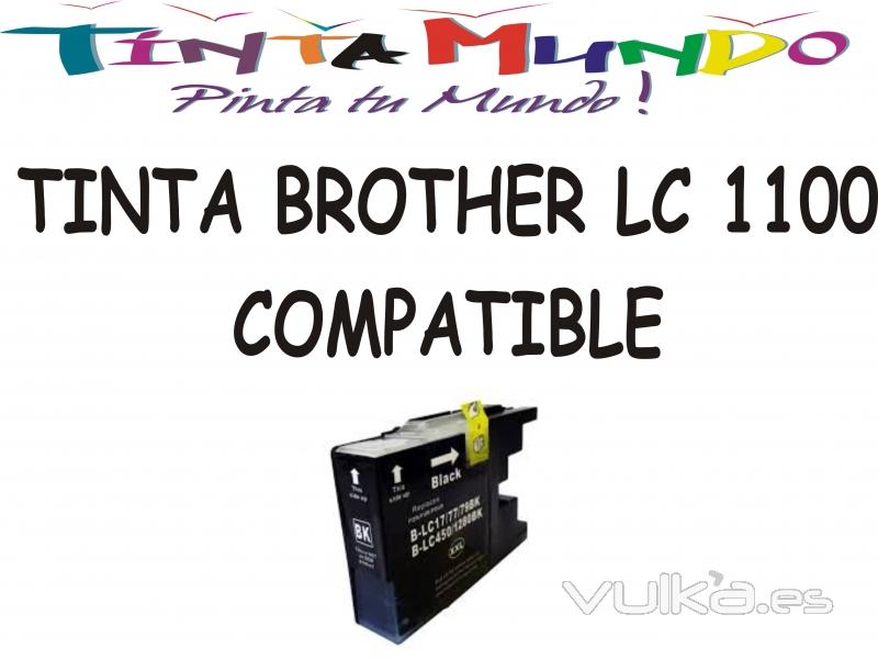 Cartuchos tinta Brother LC1100 LC980 Compatibles impresoras DCP-145C 165C barcelona, valencia. tinta