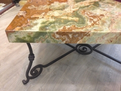 Mesa marmol onix
